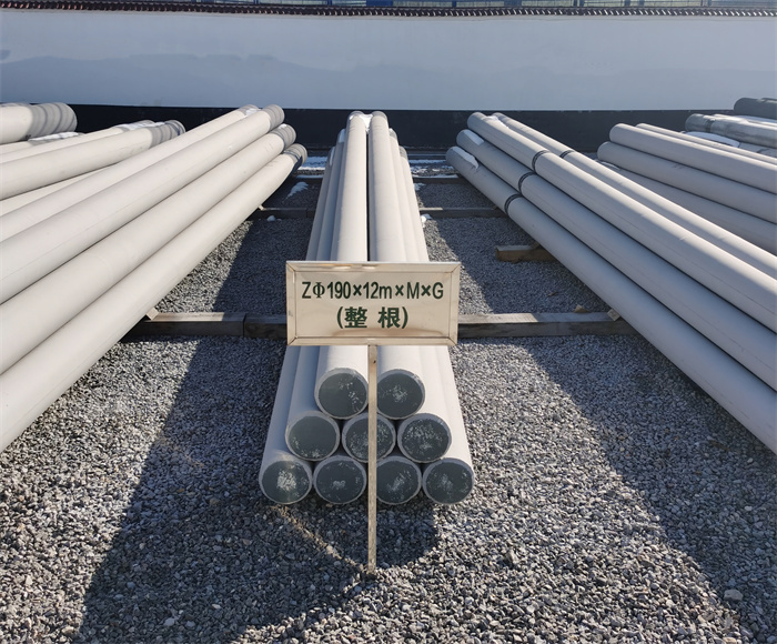 邕宁190×12米钢筋混凝土水泥电线杆